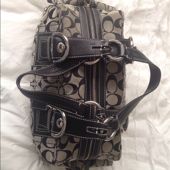 Coach monogram tote bag, like new condition - Picture 3 of 14